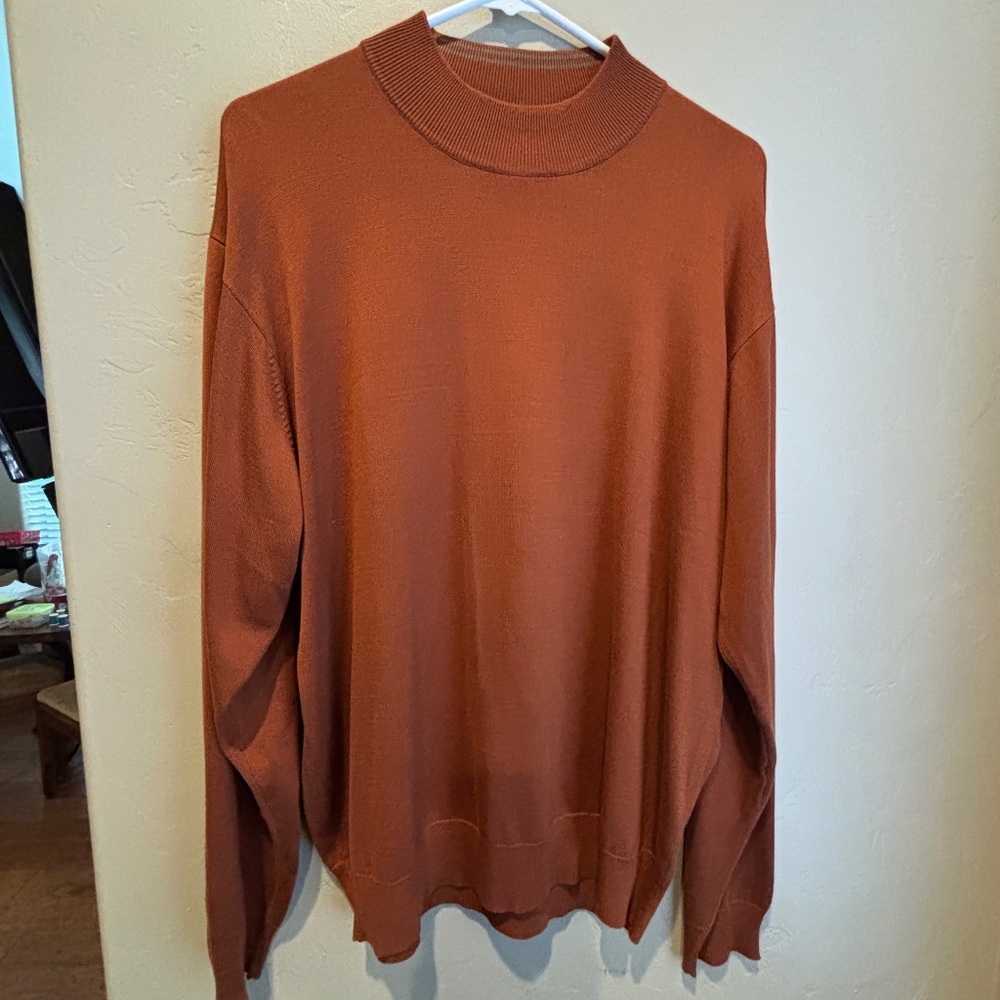 Johnston & Murphy Mock Turtleneck Sweater